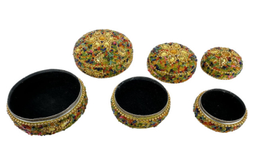 Glitterdosen Set in verschiedenen Farben